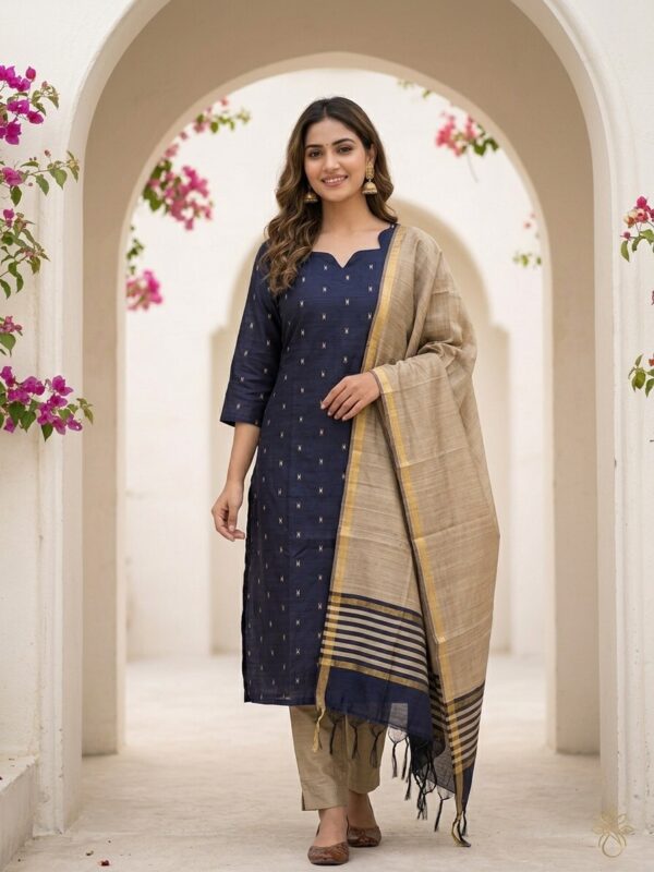 Classic Royal Raw Silk Traditional Set Kurti Sri Lanka