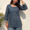 Tiny Flower Print Charm Short Kurti Sri Lanka