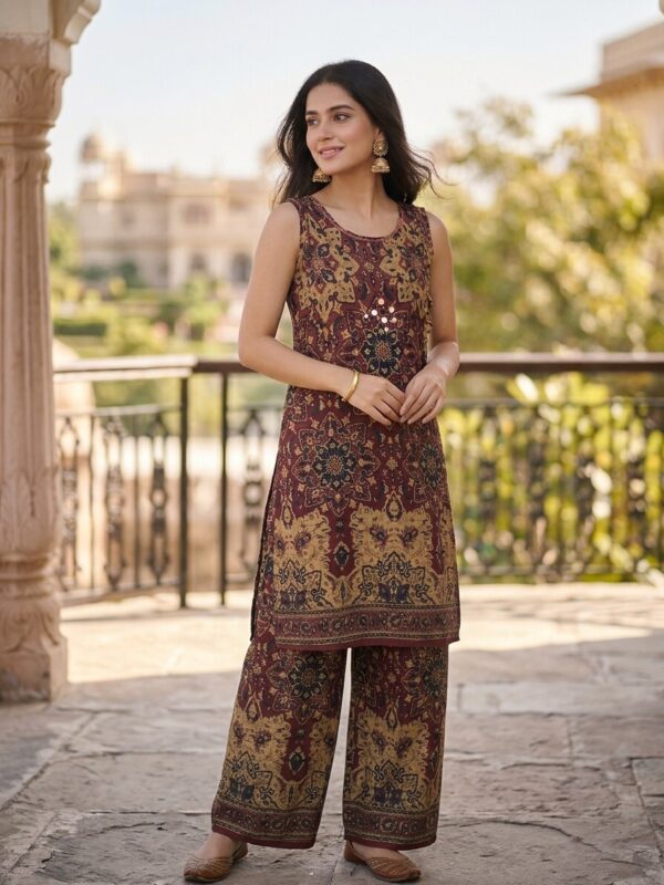 Classic Cotton Comfy Sleeveless Co-Ord Set Sri Lanka